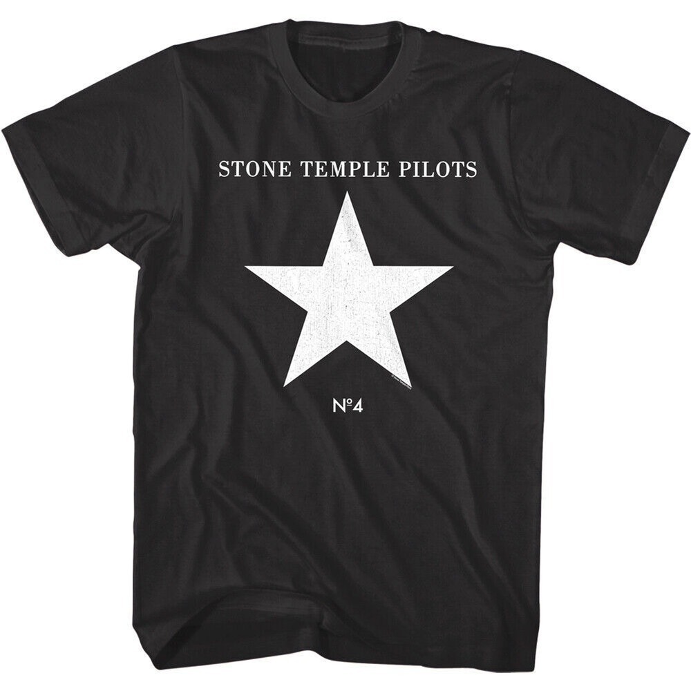 Stone Temple Pilots Star No 4 T Shirt Rock Band Album Concert Tour Fans Tee